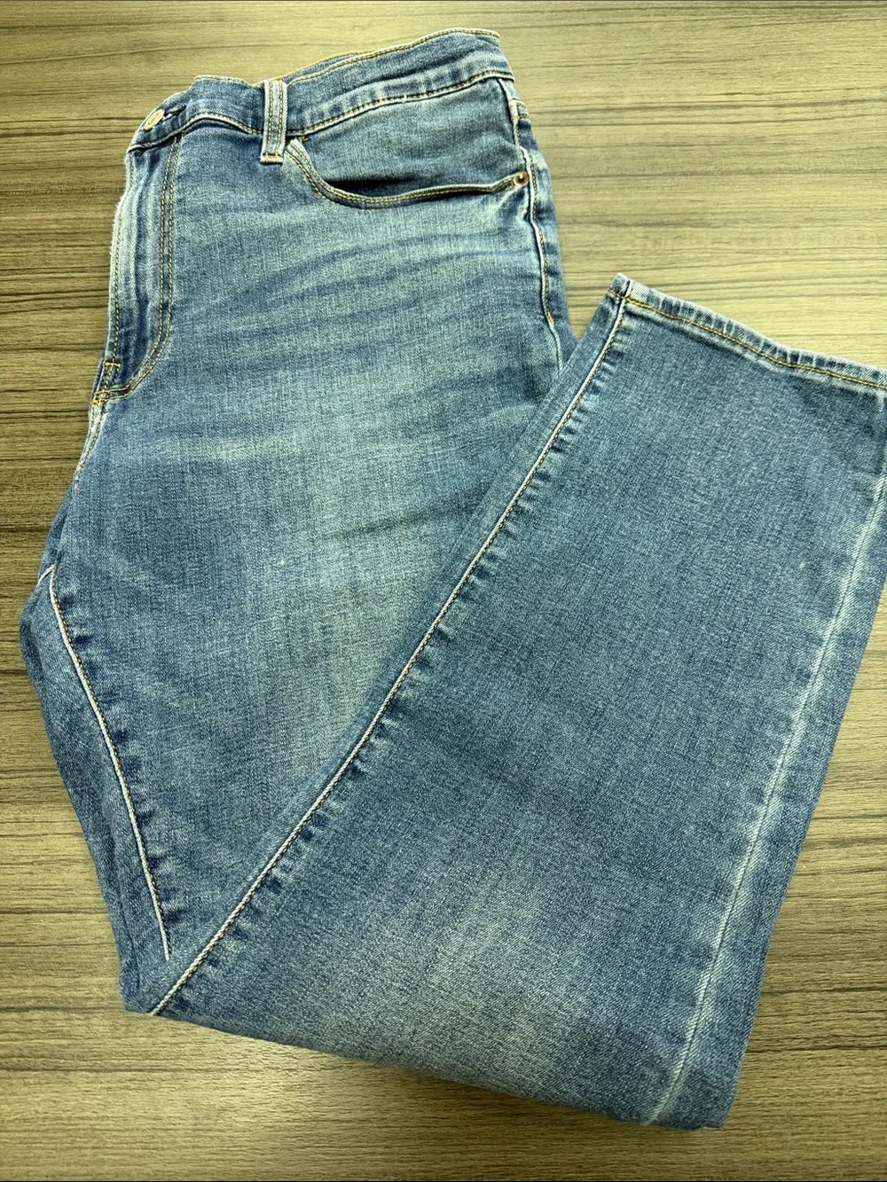 Men's Slim Fit Light Blue Denim Jeans